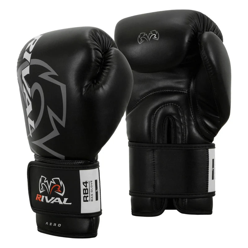 Rival Boxing Bag Boxing Gloves Black