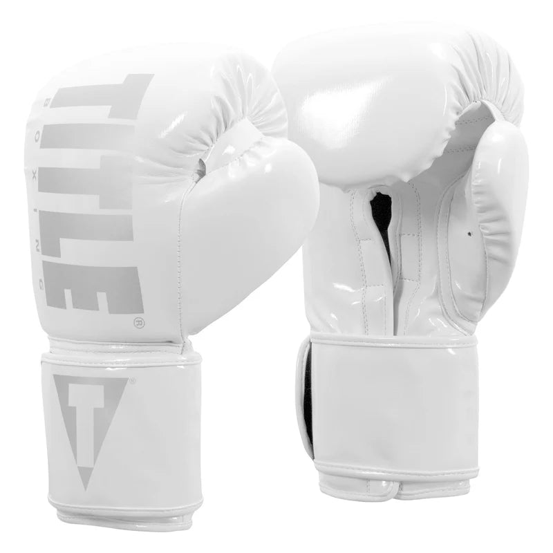 TITLE Boxing Inferno Intensity Elastic Training Boxing Gloves White